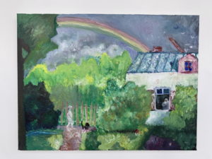 “После дождя” по мотивам картины Н.Г. Крымова