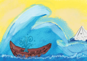 «Большая волна в Канагаве» художника Кацусики Хокусая