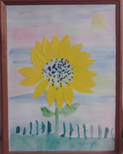 Подсолнух (по мотивам Ван Гога)