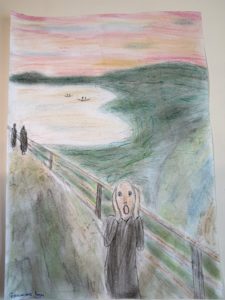 Интерпретация картины «Крик» художника Мунка Э.