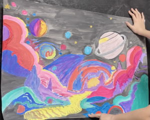 Космический мир (по картинам Георгия Ивановича Курнина)