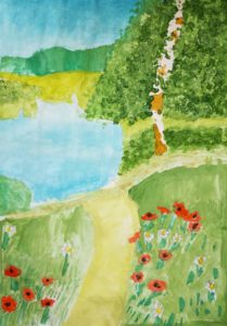 “Русские пейзажи” художник Евгений Синев