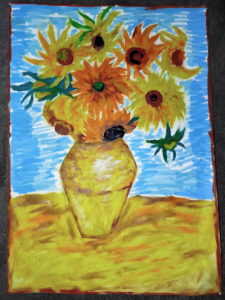 Картина Ван Гога “Подсолнухи”