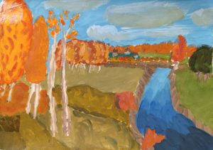 “Золотая осень” Исаак Левитан